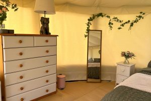 Pitch and Canvas | Glamping and Camping in Cheshire | Kopie tent drawers